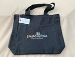 Coastal Woman Zippered Tote Bag